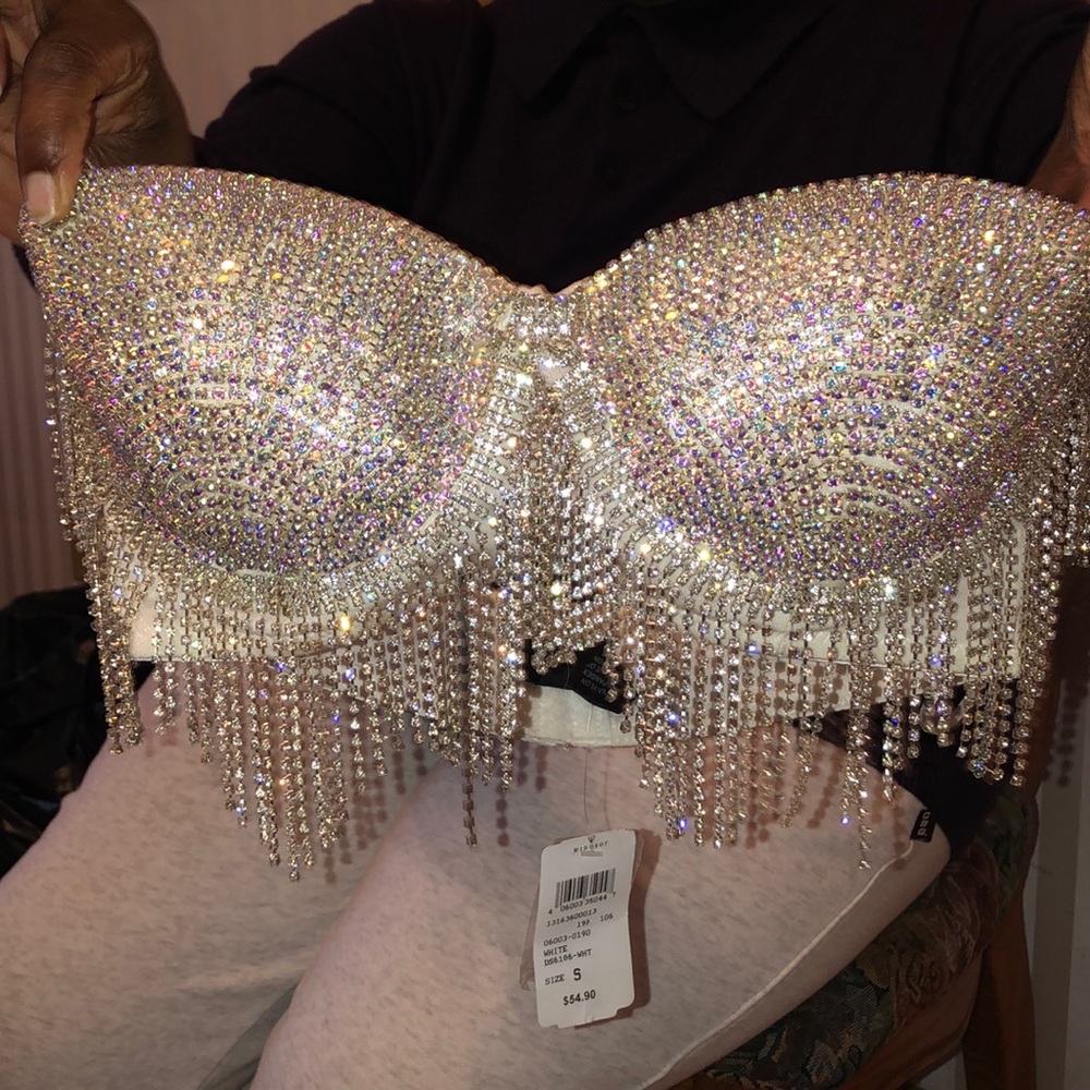 Diamond bra/top new
